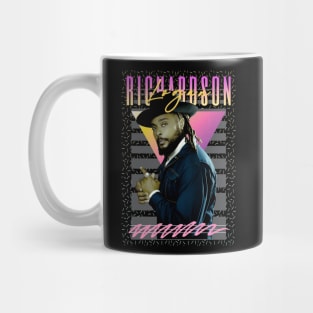 Logan Richardson Retro Style Fan Art Mug